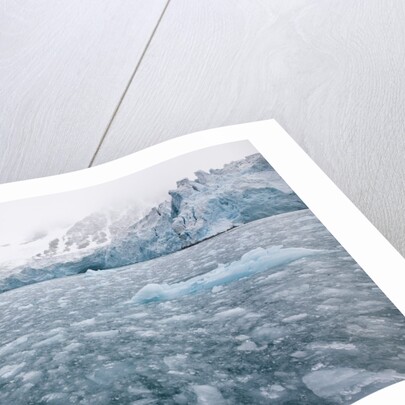Glacier, Spitsbergen Island, Svalbard, Norway by Anonymous