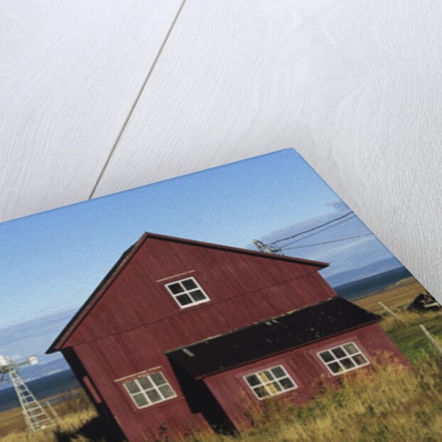 Red Barn, Cacouna, Quebec, Canada by Anonymous