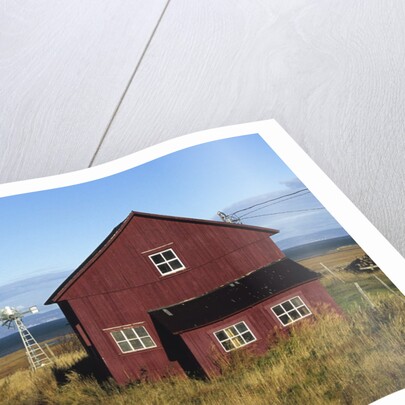 Red Barn, Cacouna, Quebec, Canada by Anonymous