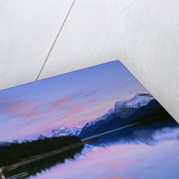 Maligne Lake at Dusk, Jasper National Park, Alberta, Canada by Anonymous