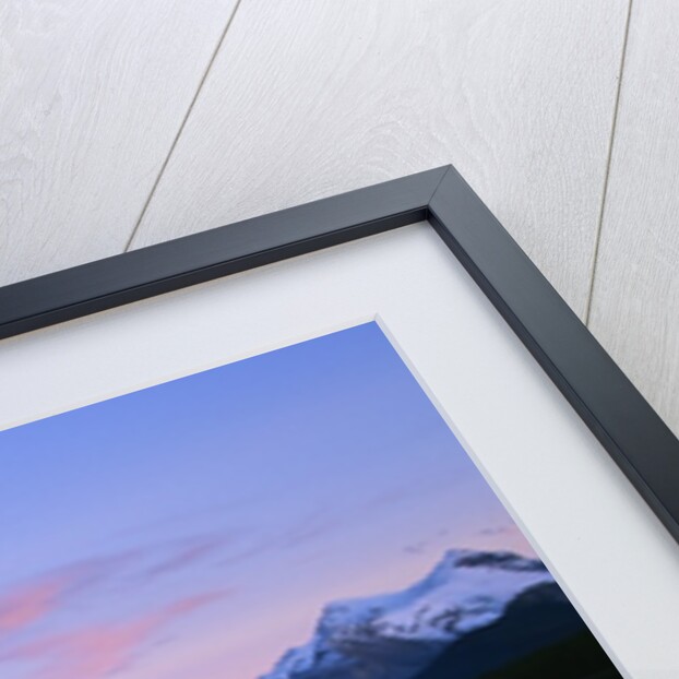 Maligne Lake at Dusk, Jasper National Park, Alberta, Canada by Anonymous