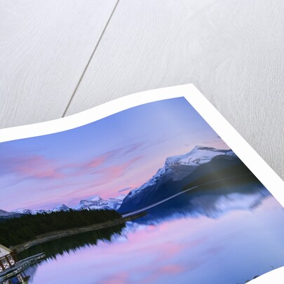 Maligne Lake at Dusk, Jasper National Park, Alberta, Canada by Anonymous