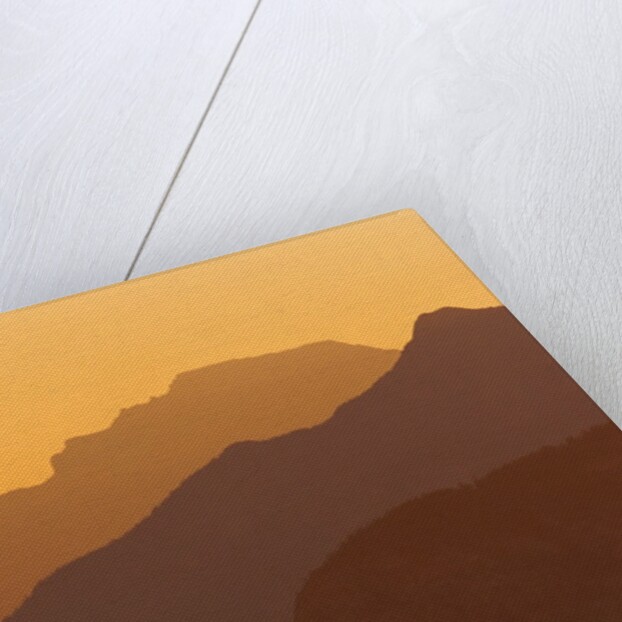 Canadian Rockies at Sunset, Banff National Park, Alberta, Canada. by Anonymous