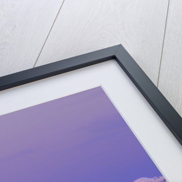 Moonset at Sunrise, Winter, Mount Seymour Provincial Park, North Vancouver, British Columbia by Anonymous