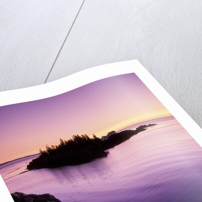 East Quoddy Lighthouse at Sunrise, Campobello Island, New Brunswick, Canada by Corbis