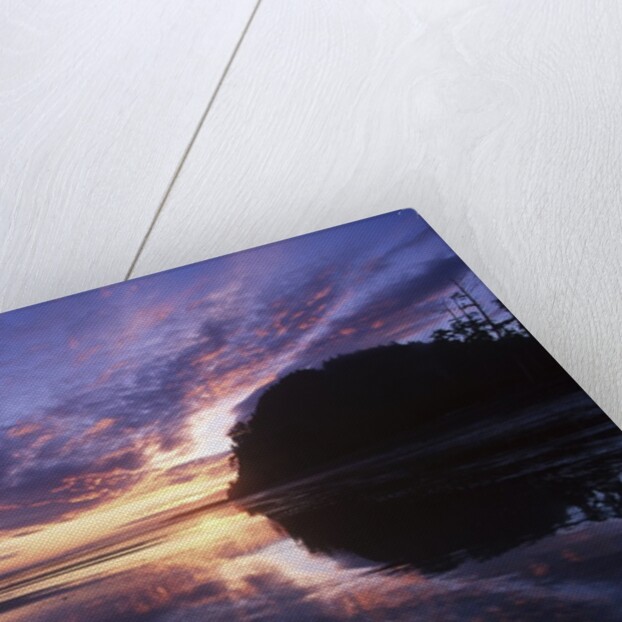 Queen Charlotte Islands, (Haida Gwaii), Tow Hill on Graham Island at Dawn, British Columbia, Canada. by Anonymous