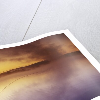 Fly-fishing at Dawn on 108 Mile Lake, British Columbia, Canada. by Anonymous