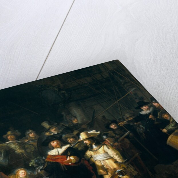 The Company of Frans Banning Cocq and Willem van Ruytenburch by Rembrandt van Rijn