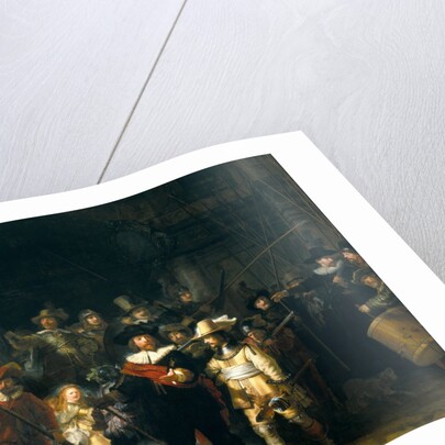 The Company of Frans Banning Cocq and Willem van Ruytenburch by Rembrandt van Rijn