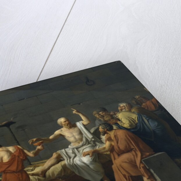 The Death of Socrates by Jacques-Louis David