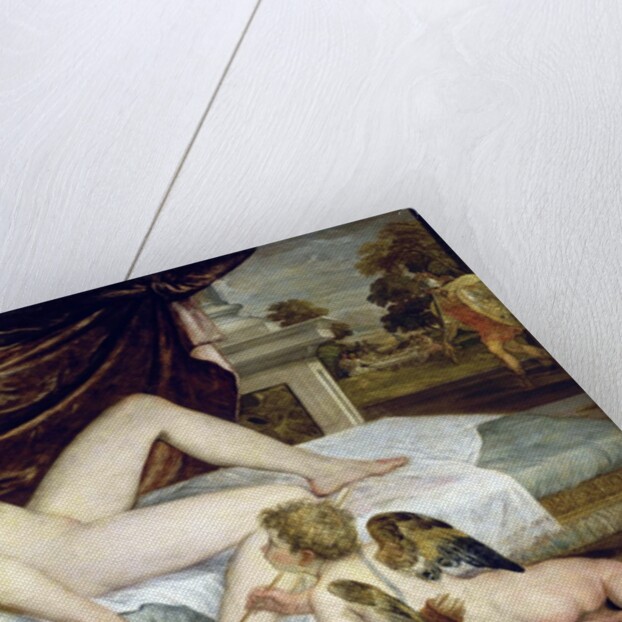 Venus and Love by Lambert Sustris