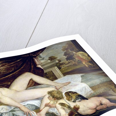 Venus and Love by Lambert Sustris