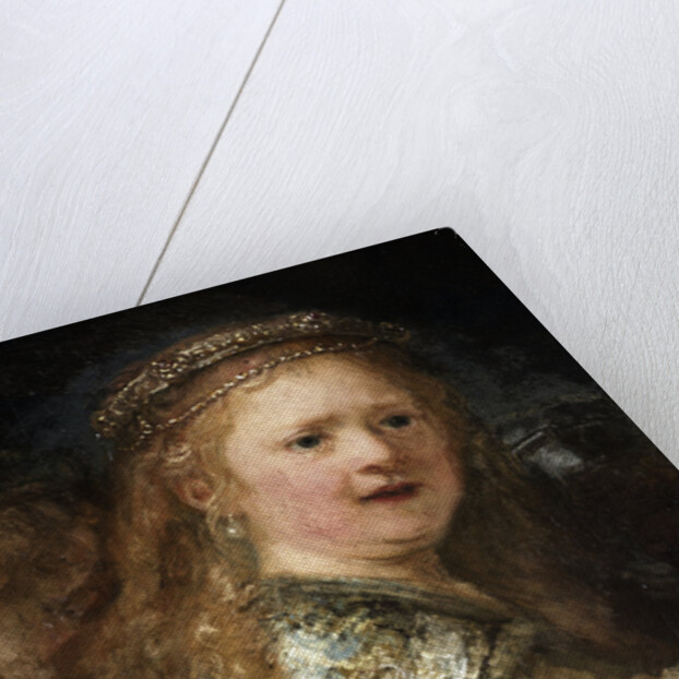 Detail of The Company of Frans Banning Cocq and Willem van Ruytenburch by Rembrandt van Rijn