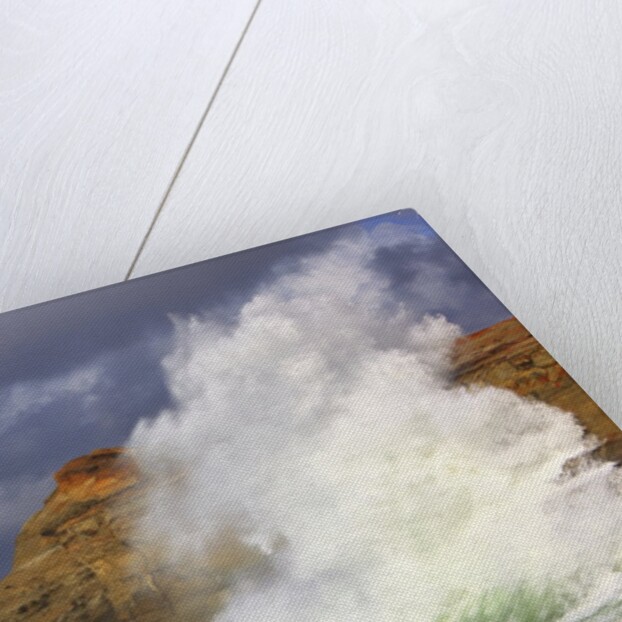 Big waves breaking on Cape Kiwanda, Oregon Coast by Anonymous