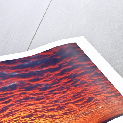 Sunset over Willamette Valley, Oregon by Anonymous