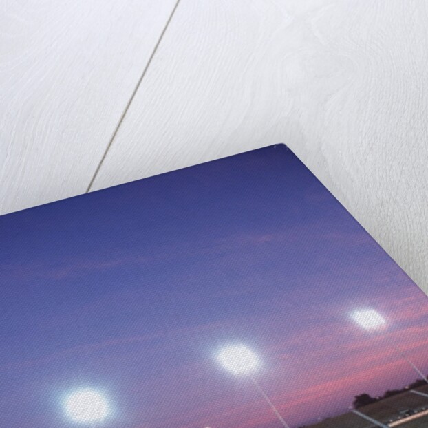 Empty Football Stadium at Dusk, Tennessee, USA by Anonymous