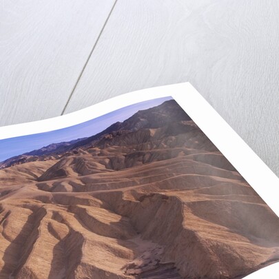 USA, California, Death Valley National Monument, Zabriske Point, Erosion Patterns in Sandstone by Anonymous