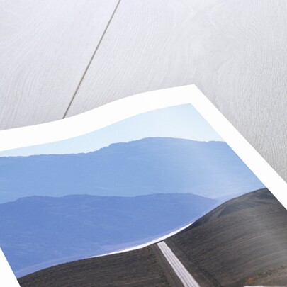 USA, California, Death Valley Roadway by Anonymous