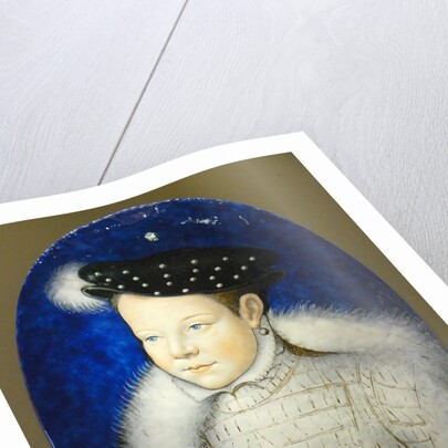 Portrait of the dauphin, the future Francois II attributed to Leonard Limosin by Anonymous