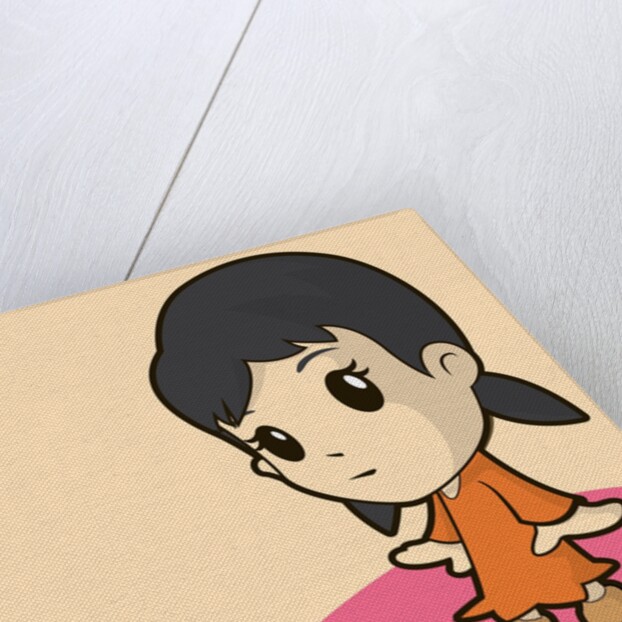 Cute little girl by Anonymous