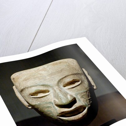 Lithic mask from Teotihuacan by Anonymous