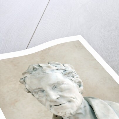 Portrait of Voltaire by Peter Anton von Verschaffelt