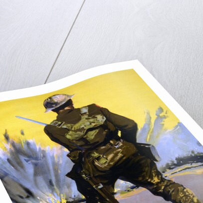 Back Him Up! Buy Victory Bonds poster by Anonymous