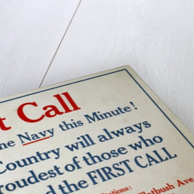 First Call poster by James Montgomery Flagg