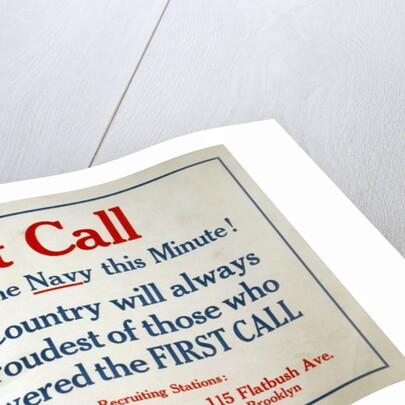 First Call poster by James Montgomery Flagg