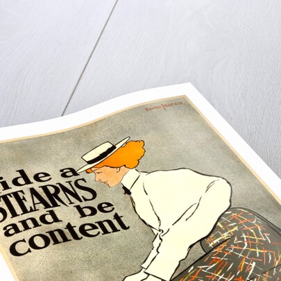 Ride a Stearns and Be Content by Edward Penfield