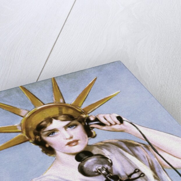 Statue of Liberty poster by Z.P. Nikolaki