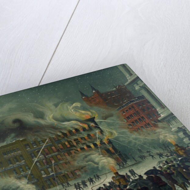 The New-York "World Building" Fire by Anonymous