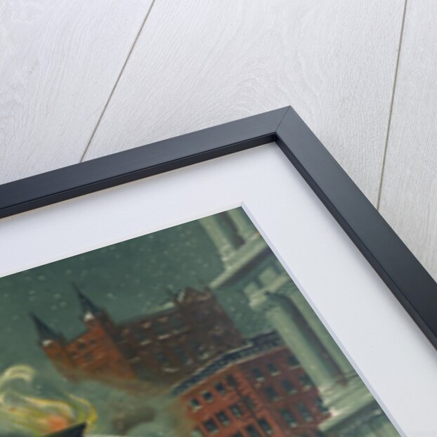 The New-York "World Building" Fire by Anonymous