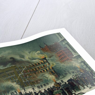 The New-York "World Building" Fire by Anonymous