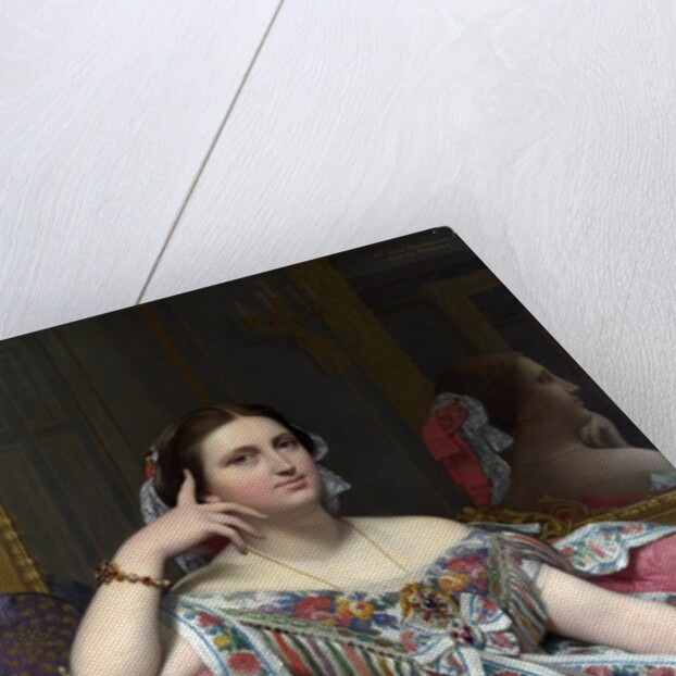 Madame Moitessier by Jean-Auguste-Dominique Ingres