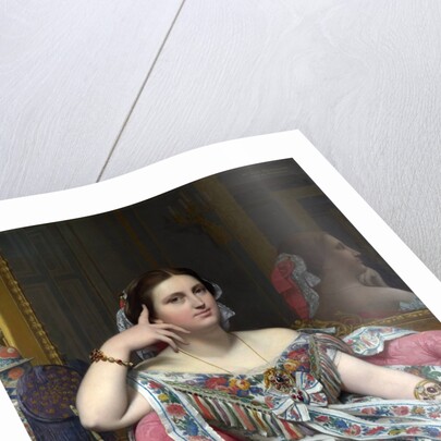 Madame Moitessier by Jean-Auguste-Dominique Ingres