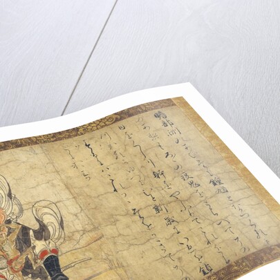 Shoki from Extermination of Evil hanging scroll by Anonymous