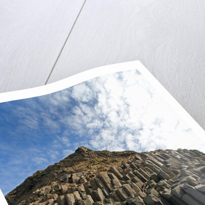 Columnar basalt along Iceland's South Coast by Anonymous