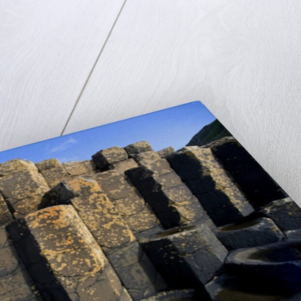 Columnar basalt at Giant's Causeway by Anonymous