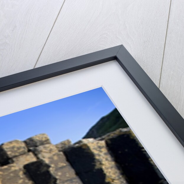 Columnar basalt at Giant's Causeway by Anonymous