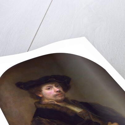 Self Portrait at the Age of 34 by Rembrandt van Rijn