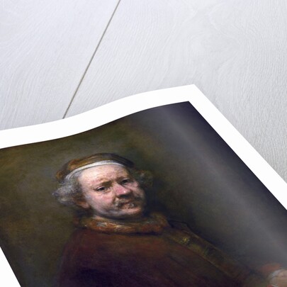 Self Portrait at the Age of 63 by Rembrandt van Rijn