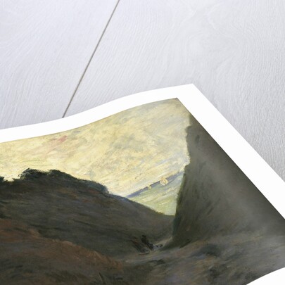 The Sunken Road in the Cliff at Varengeville by Claude Monet