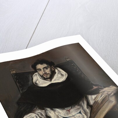 Fray Hortensio Felix Paravicino by El Greco