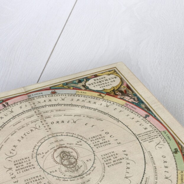 Plate 9 from Harmonia Macrocosmica by Andreas Cellarius