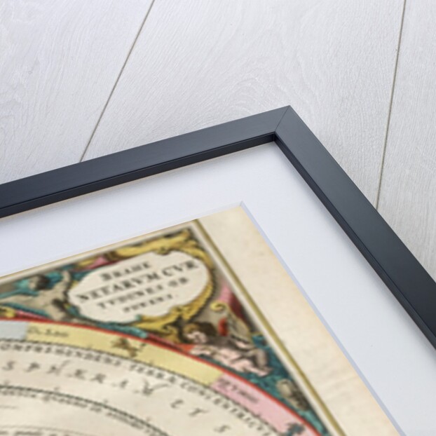 Plate 9 from Harmonia Macrocosmica by Andreas Cellarius