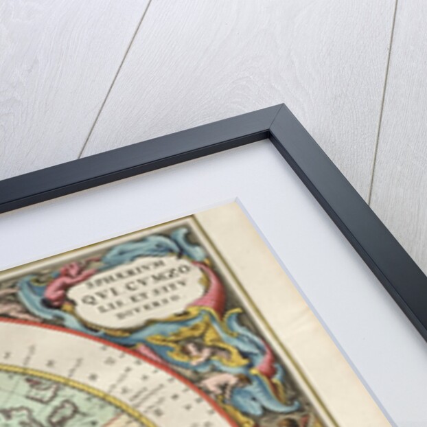 Plate 13 from Harmonia Macrocosmica by Andreas Cellarius