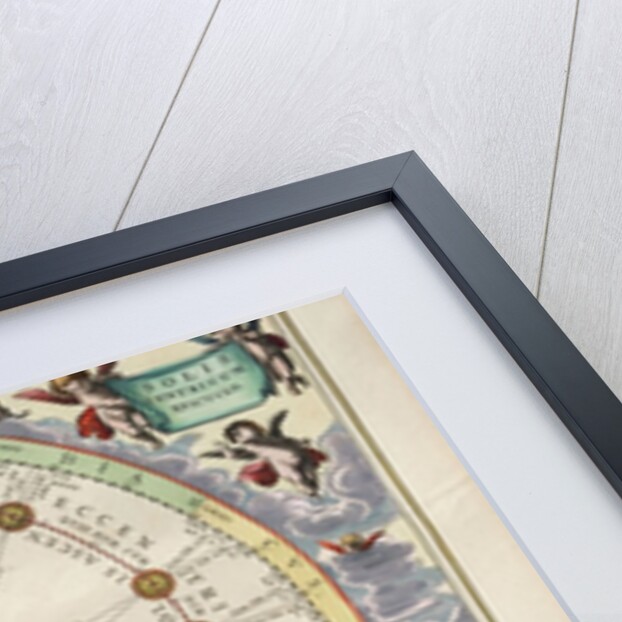 Plate 16 from Harmonia Macrocosmica by Andreas Cellarius