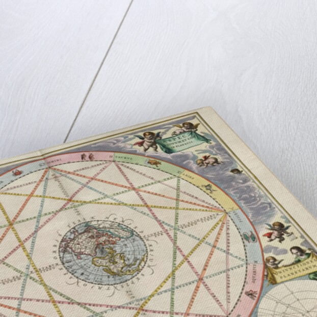 Plate 15 from Harmonia Macrocosmica by Andreas Cellarius