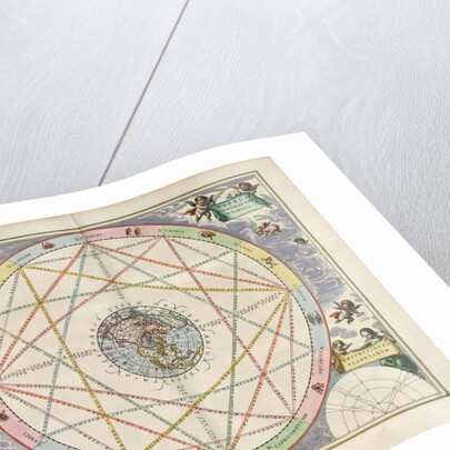 Plate 15 from Harmonia Macrocosmica by Andreas Cellarius